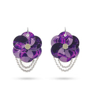 Iva Purple Earring