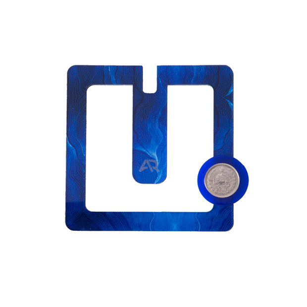 Blue Square Brooch - Shop New fashion designer clothing, shoes, bags & Accessories online - KÖWLI SHOP