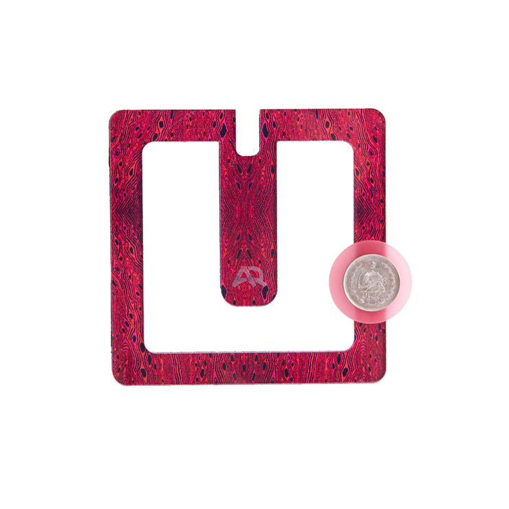 Red Square Brooch - Shop New fashion designer clothing, shoes, bags & Accessories online - KÖWLI SHOP