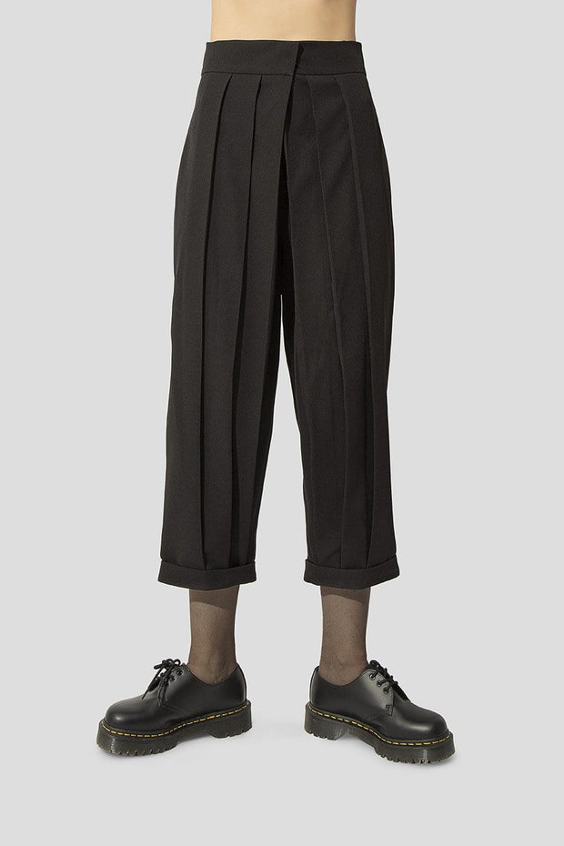 Super Pleated Trousers - Shop New fashion designer clothing, shoes, bags & Accessories online - KÖWLI SHOP