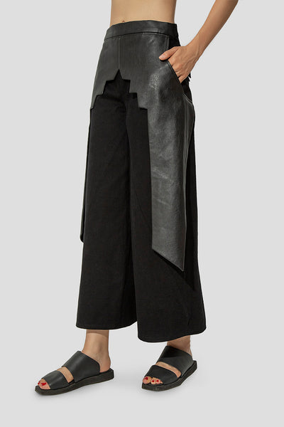 Negative Black Trousers - Shop New fashion designer clothing, shoes, bags & Accessories online - KÖWLI SHOP