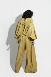 Yellow Wave Jumpsuits - Shop New fashion designer clothing, shoes, bags & Accessories online - KÖWLI SHOP