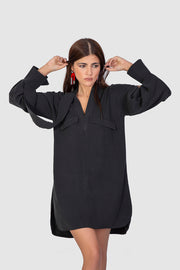 Black Backless Dress - Shop New fashion designer clothing, shoes, bags & Accessories online - KÖWLI SHOP