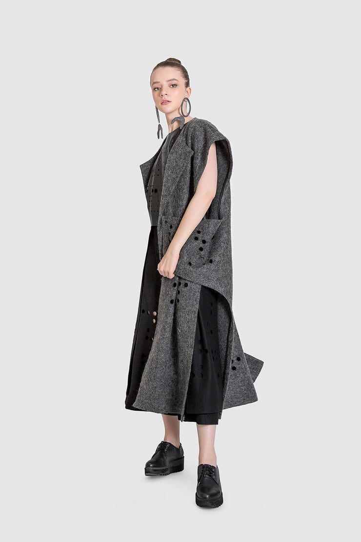 Déjà Vu Vest - Shop New fashion designer clothing, shoes, bags & Accessories online - KÖWLI SHOP