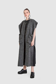 Déjà Vu Vest - Shop New fashion designer clothing, shoes, bags & Accessories online - KÖWLI SHOP