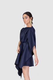 Satin Amorphous Dress - Shop New fashion designer clothing, shoes, bags & Accessories online - KÖWLI SHOP