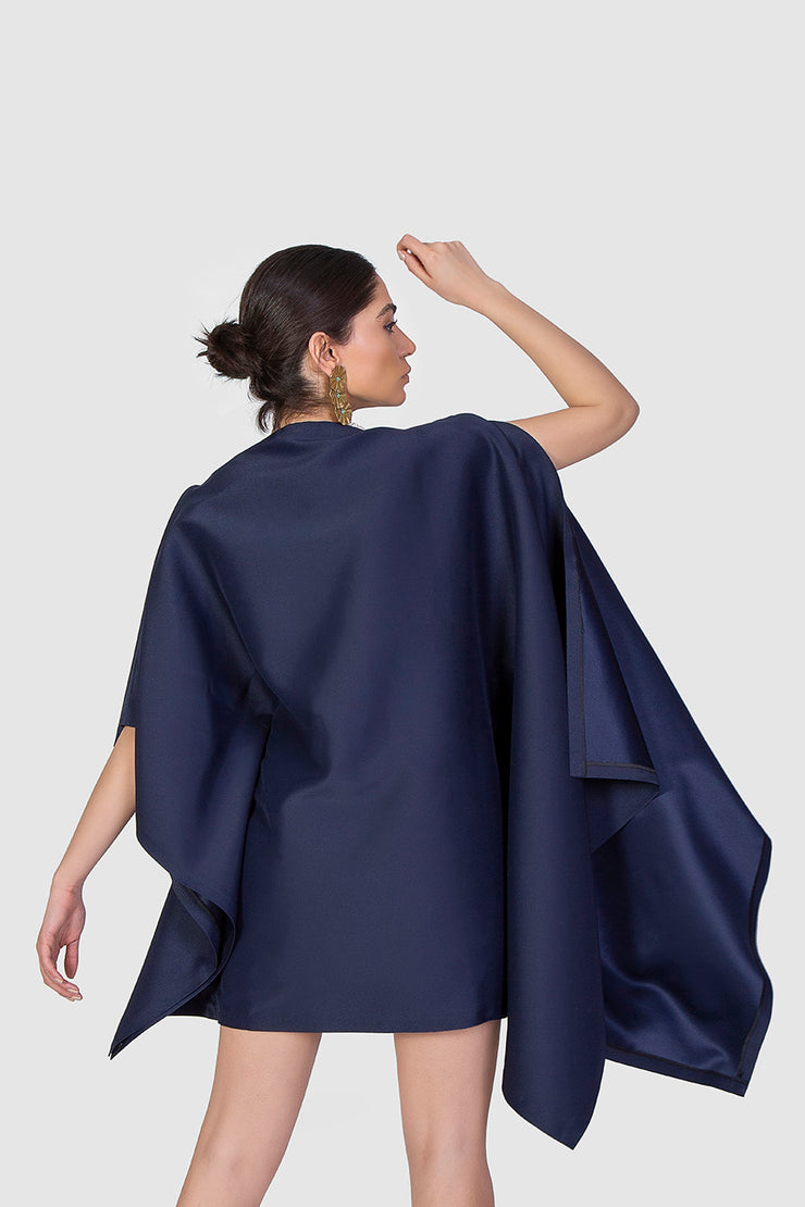 Satin Amorphous Dress - Shop New fashion designer clothing, shoes, bags & Accessories online - KÖWLI SHOP