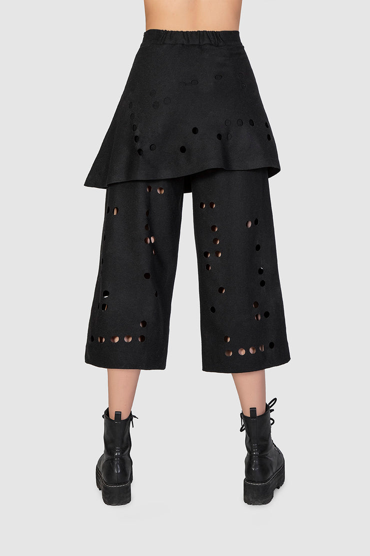 Déjà Vu Skirt Trousers - Shop New fashion designer clothing, shoes, bags & Accessories online - KÖWLI SHOP