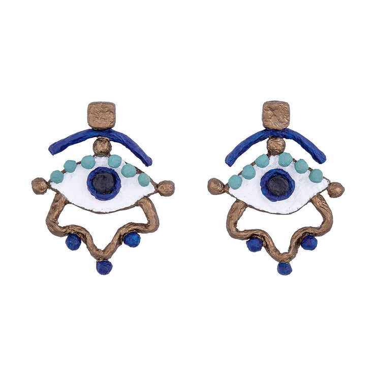 Abroo Kamoon Earrings - Shop New fashion designer clothing, shoes, bags & Accessories online - KÖWLI SHOP