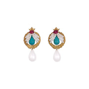 Pearl Curtain Earrings - Shop New fashion designer clothing, shoes, bags & Accessories online - KÖWLI SHOP