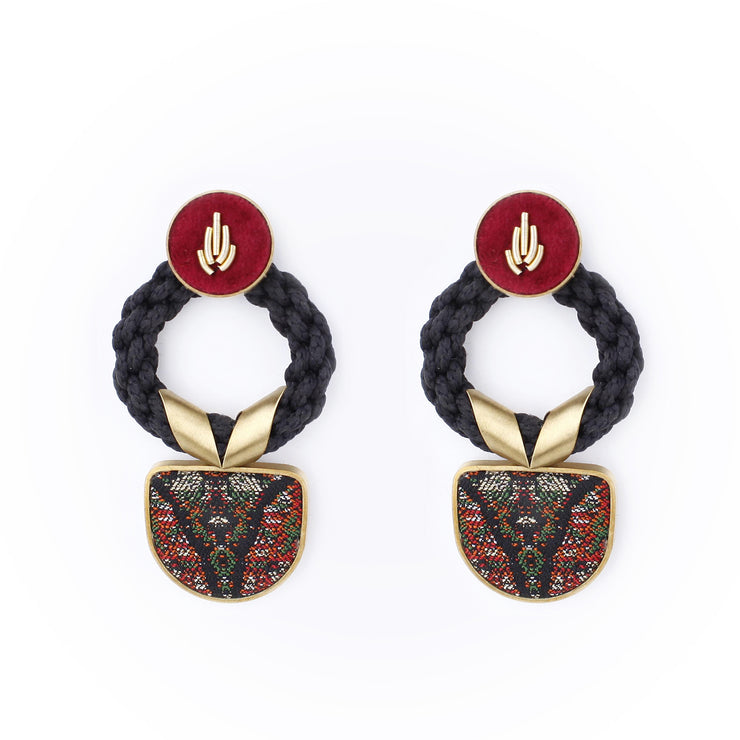 The door knockers Earrings - Shop New fashion designer clothing, shoes, bags & Accessories online - KÖWLI SHOP