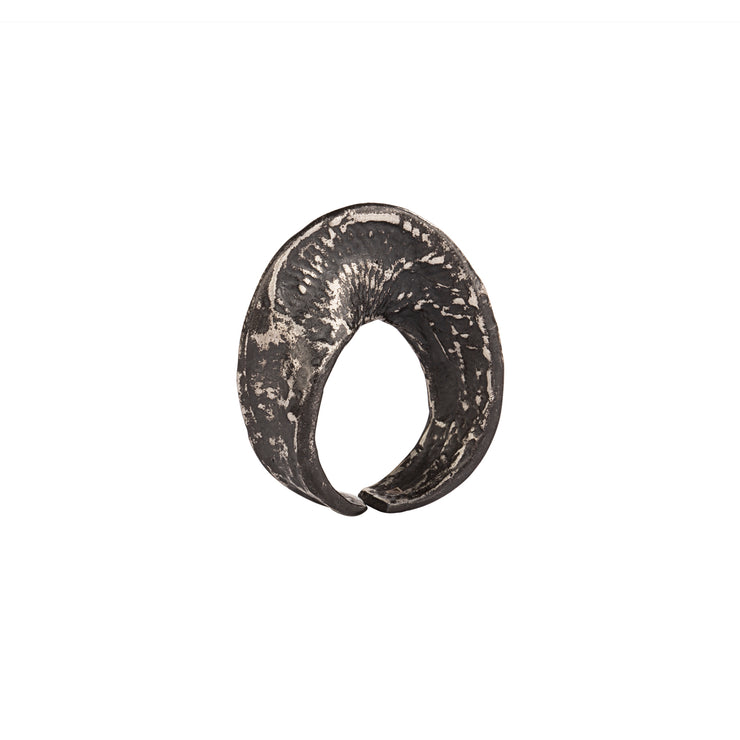 Curve Silver Ring - Shop New fashion designer clothing, shoes, bags & Accessories online - KÖWLI SHOP