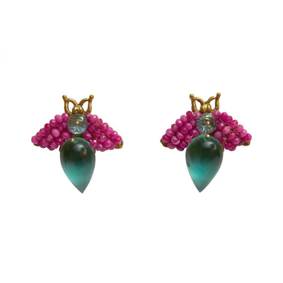 Bee Earrings - Shop New fashion designer clothing, shoes, bags & Accessories online - KÖWLI SHOP
