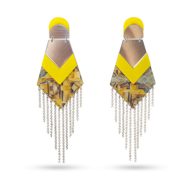 Yellow Hill Earring Earrings