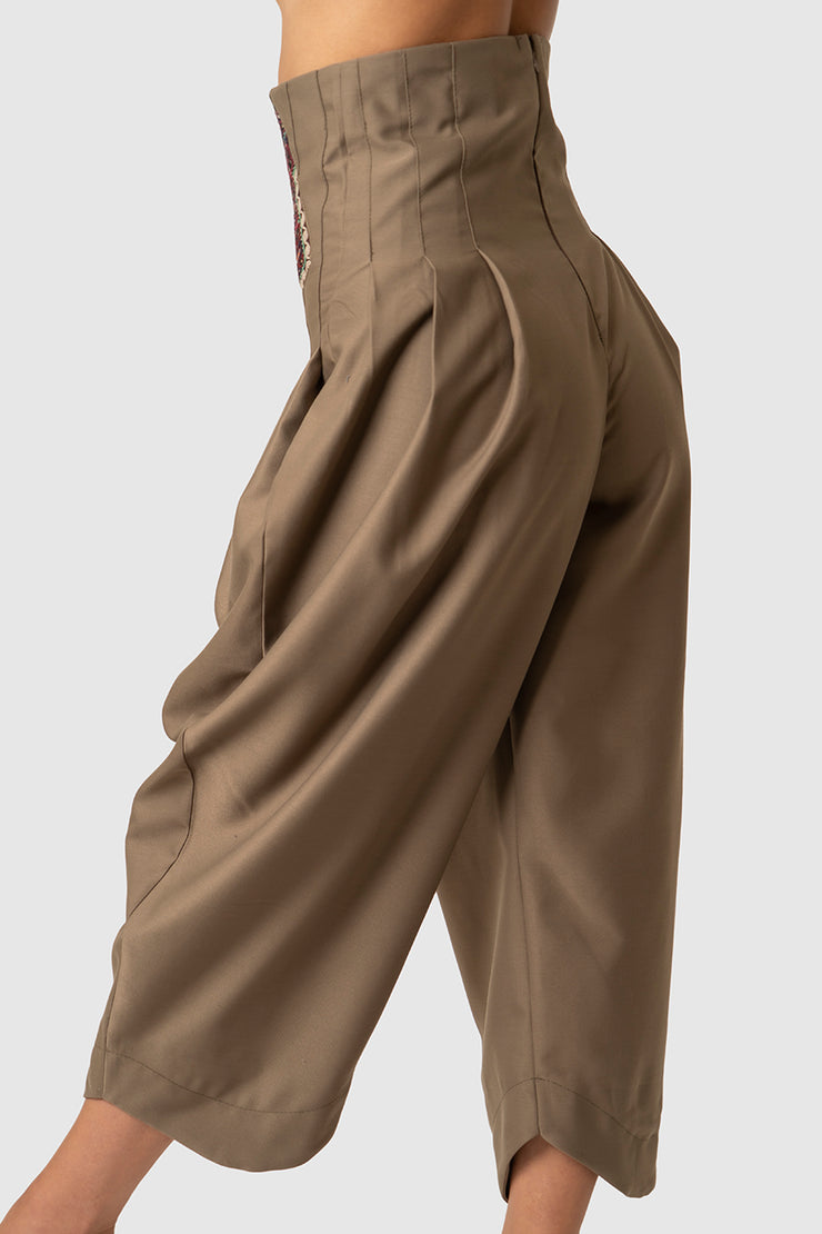 Whispering Shepherd Pleated Trousers