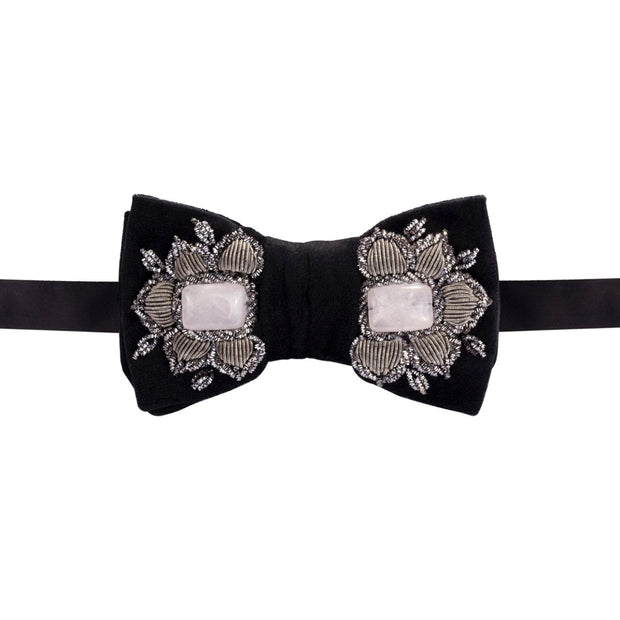 Snow Sermeh Embroidery Bowtie