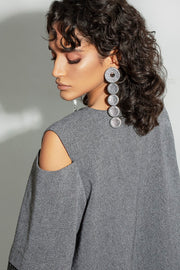 Papier-Mâché Drop Earrings- Dalangoo - Shop New fashion designer clothing, shoes, bags & Accessories online - KÖWLI SHOP