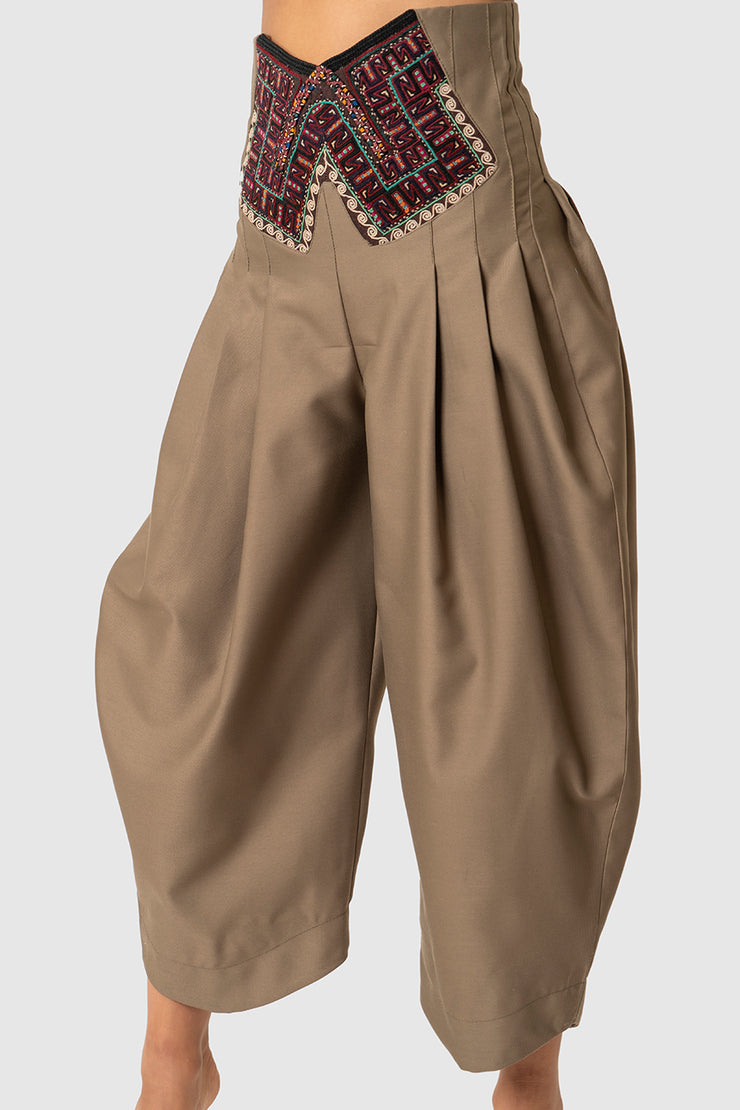 Whispering Shepherd Pleated Trousers