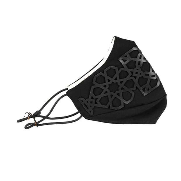 Lili Vegan Leather Face Mask - Shop New fashion designer clothing, shoes, bags & Accessories online - KÖWLI SHOP