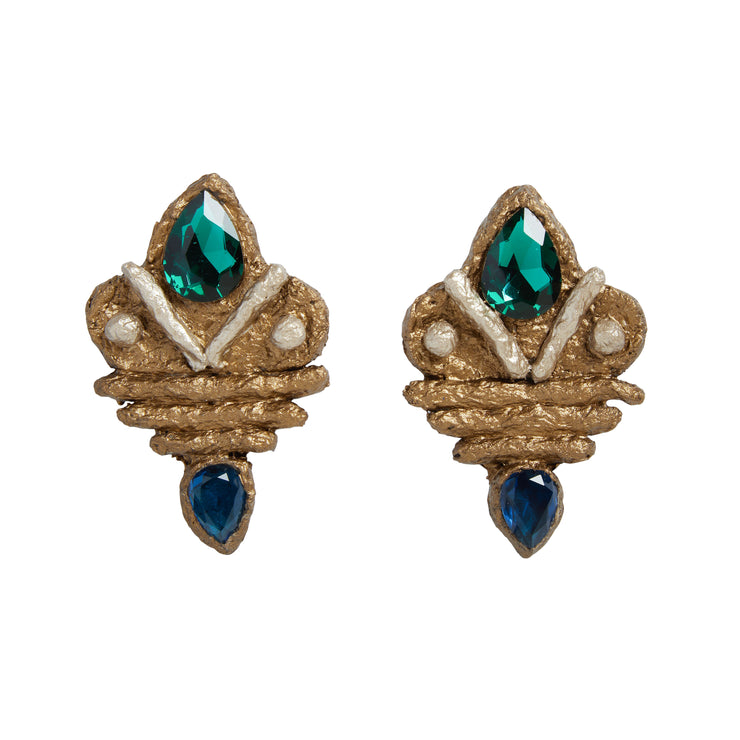 AlamTaj Afat Earrings - Shop New fashion designer clothing, shoes, bags & Accessories online - KÖWLI SHOP